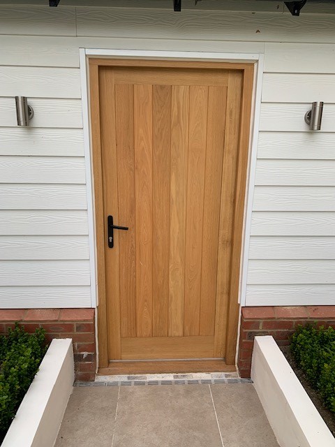 Bespoke timber doors in Essex